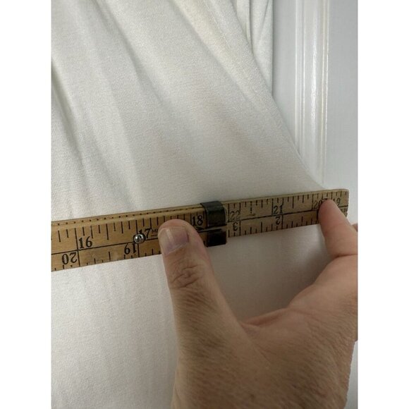 Boden Smocked Yoke Metallic Top Size IS 10 Ivory & Gold NWT T1069 IVO - Picture 12 of 12